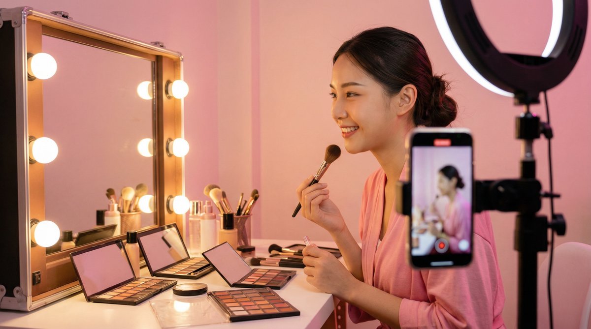 黄色仓库美妆视频